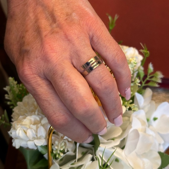 I Am Enough Empowerment Ring ๐ - Picture 11 of 16